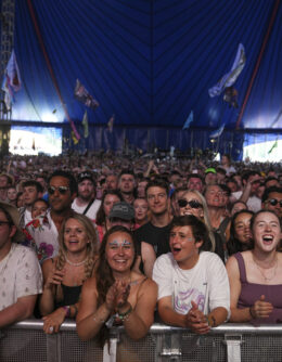 Britain Glastonbury Music Festival Day 3