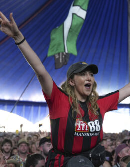 Britain Glastonbury Music Festival Day 3