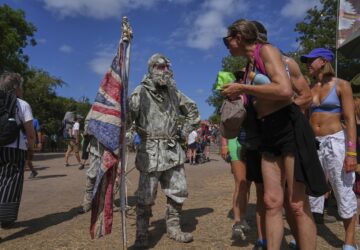 Britain Glastonbury Music Festival Day 4